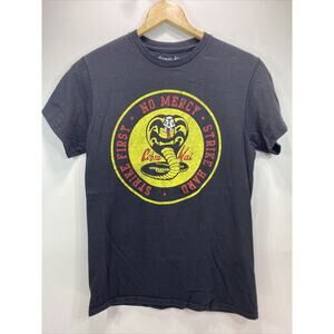 Cobra Kai Strike First Strike Hard No Mercy T-shirt Men’s Small 36" Chest
